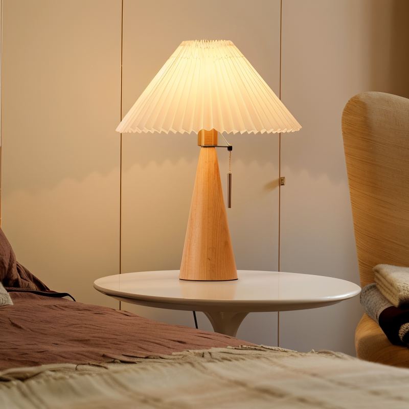 Kishel | Elegant Retro Modern Table Lamp with Remote Control 8