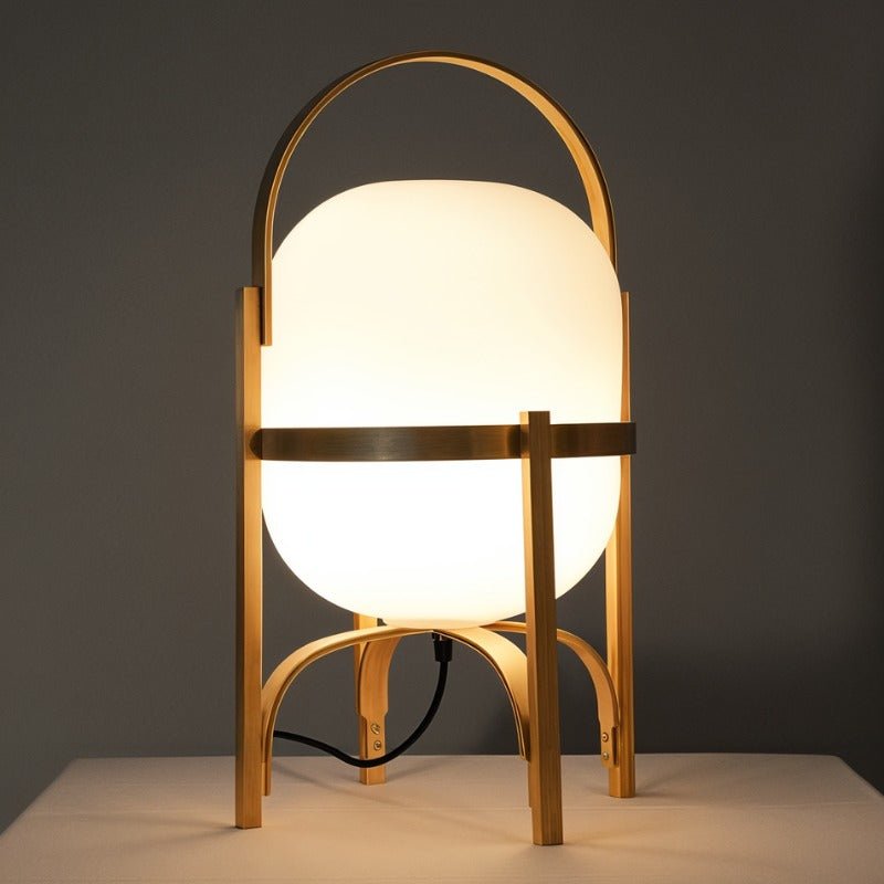 KiyoshiGlow | Elegant Minimalist Wooden Table Lamp for Bedroom Ambiance 3