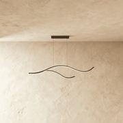 Freyza - Elegant Modern Wave-Form Chandelier Light Fixture
