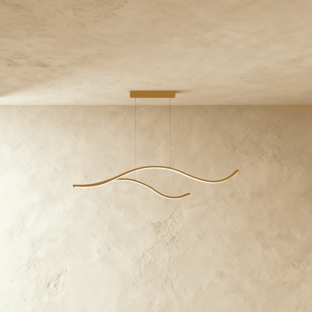 Freyza - Elegant Modern Wave-Form Chandelier Light Fixture