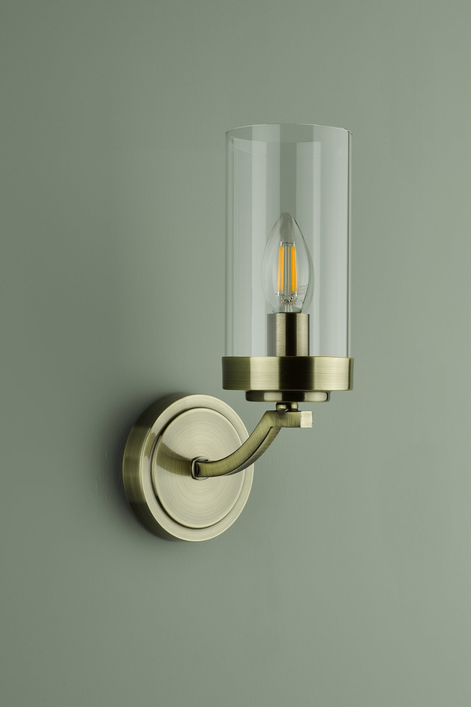Freyza - Laura Ashley Joseph Antique Brass Wall Light
