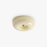 Freyza | Glass Flush Mount Ceiling Light – Bedroom Hallway Kitchen