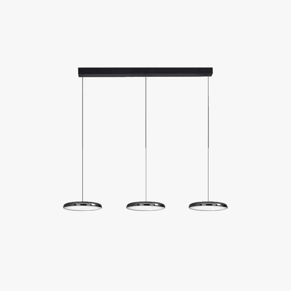 Freyza | Suspension noire et argentée – Cuisine moderne et salle à manger