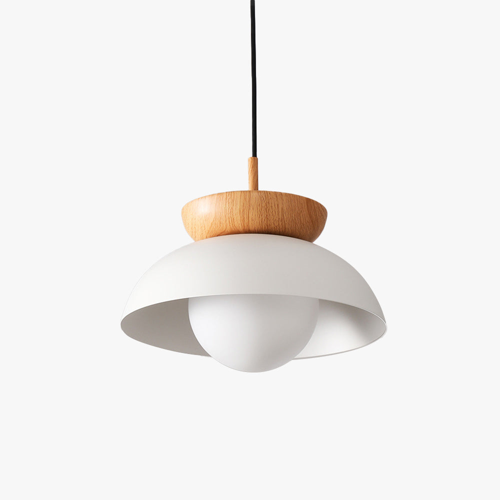 Freyza | Black Wood Pendant Light – Nordic Kitchen Dining Room