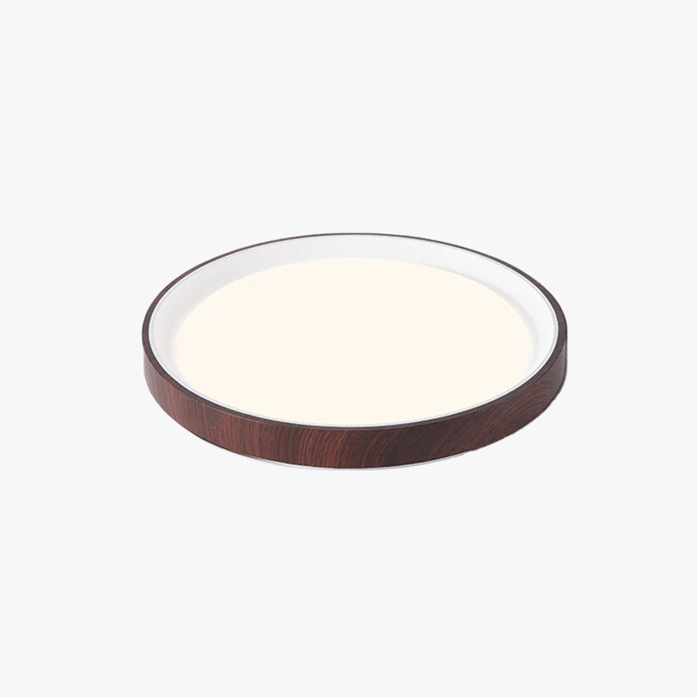 Freyza | Plafonnier encastré en bois blanc – Moderne, pour chambre, couloir et cuisine