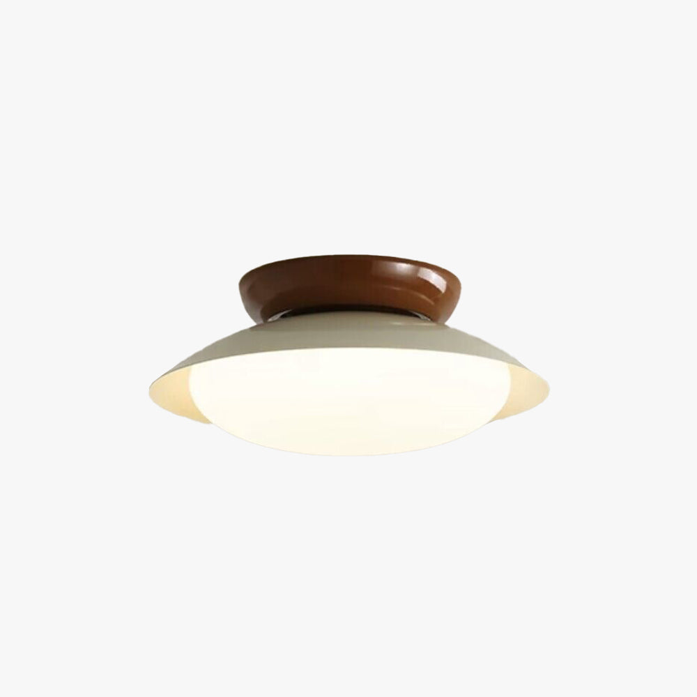 Freyza | Aurora Ceiling Bowl-shaped Flush Mount Ceiling Light – Bedroom Hallway Kitchen