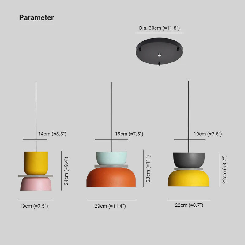 Freyza | Jojo Pendant Contrast Pendant Light – Kitchen Dining Room