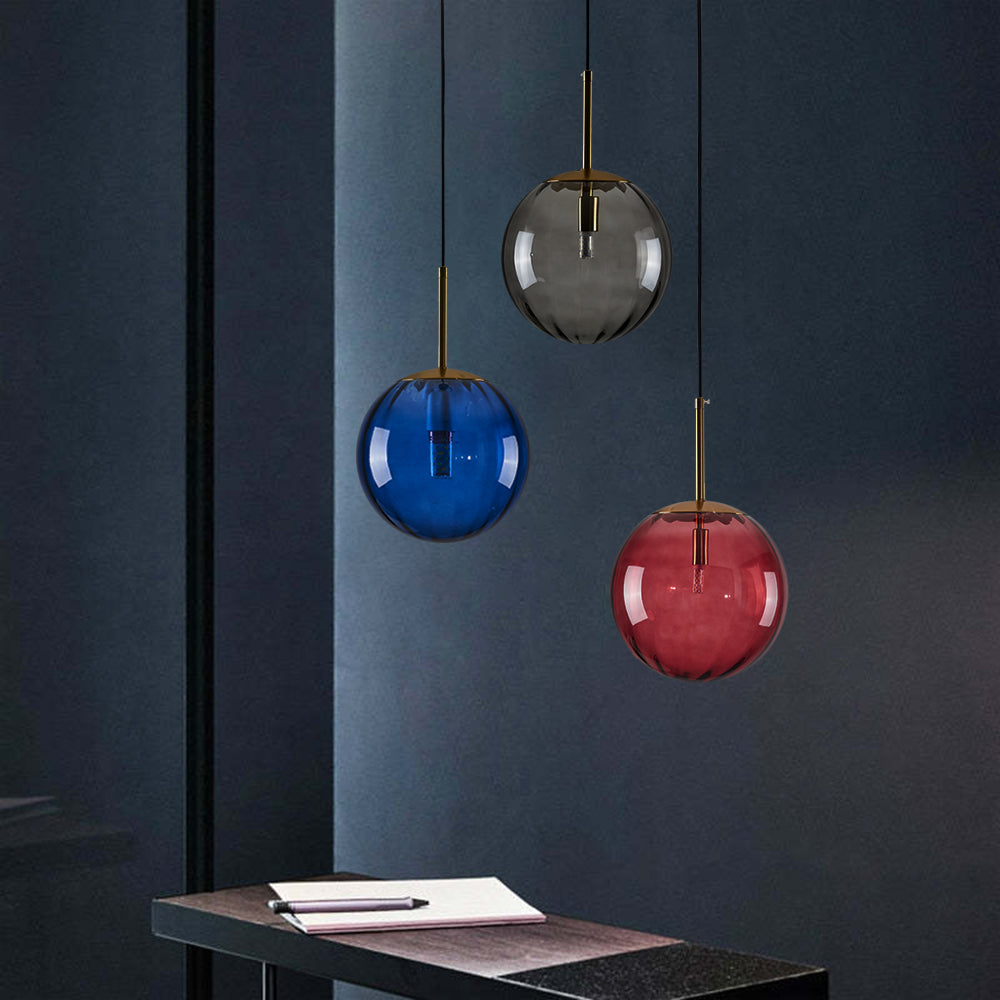 Suspension en verre Freyza | Lexa – Luminaire suspendu en verre pour cuisine et salle à manger