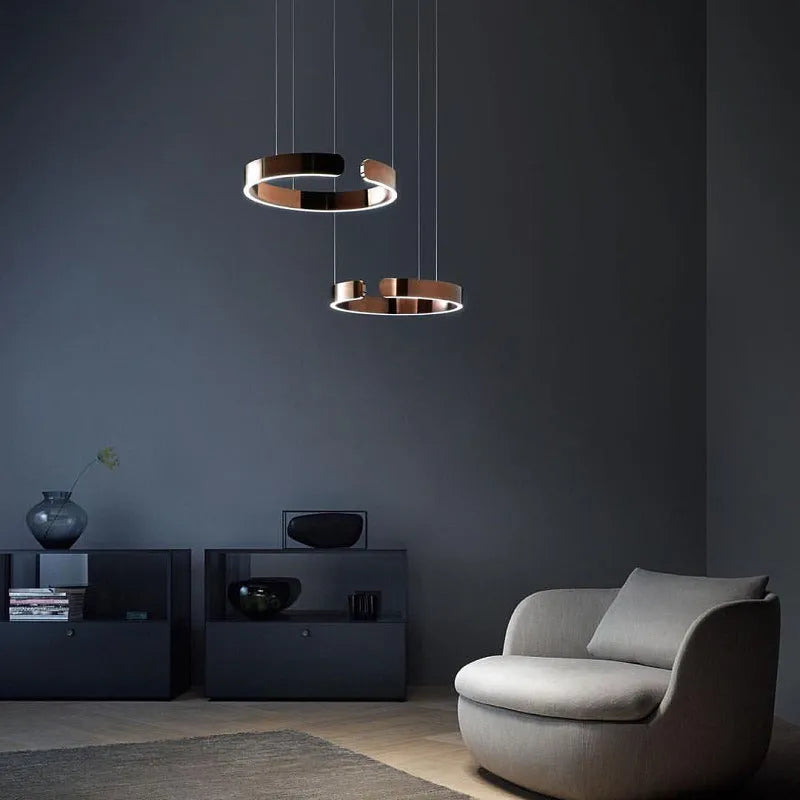 Freyza | Arisha luxuriöse minimalistische Pendelleuchte – minimalistische Küche, Esszimmer