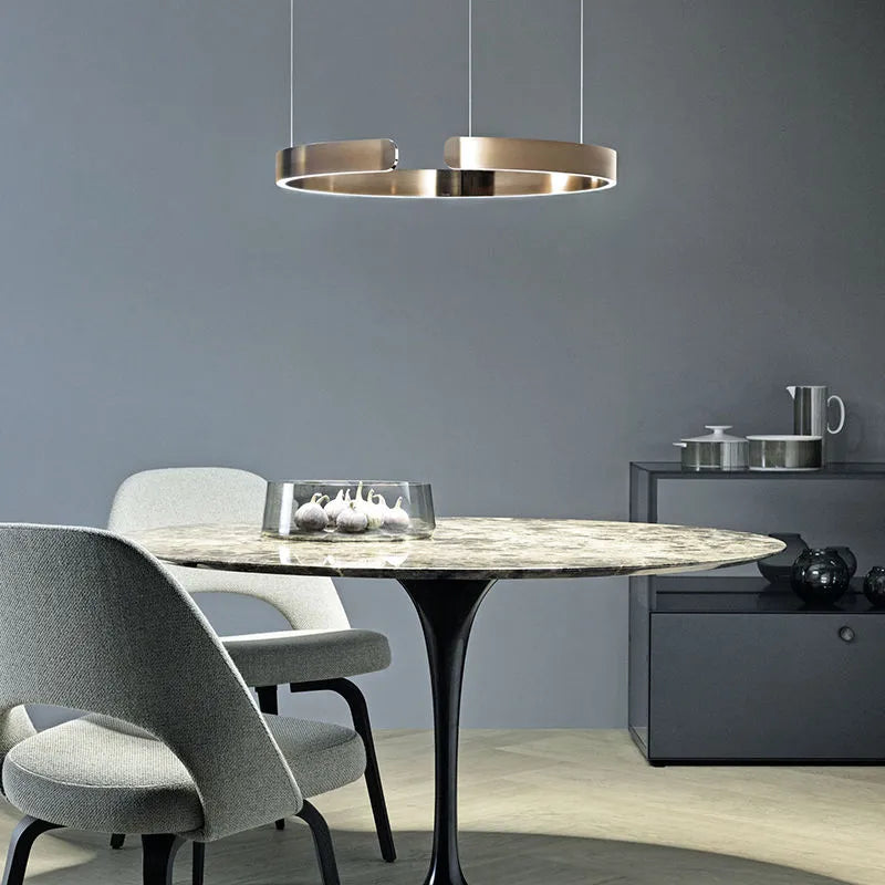 Freyza | Arisha luxuriöse minimalistische Pendelleuchte – minimalistische Küche, Esszimmer
