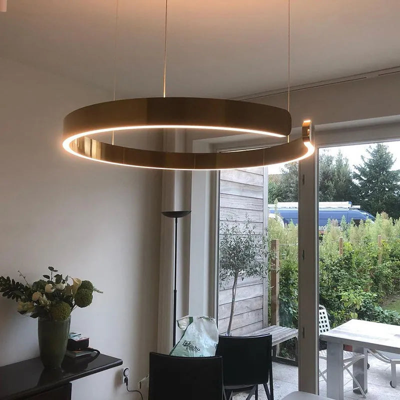 Freyza | Arisha luxuriöse minimalistische Pendelleuchte – minimalistische Küche, Esszimmer