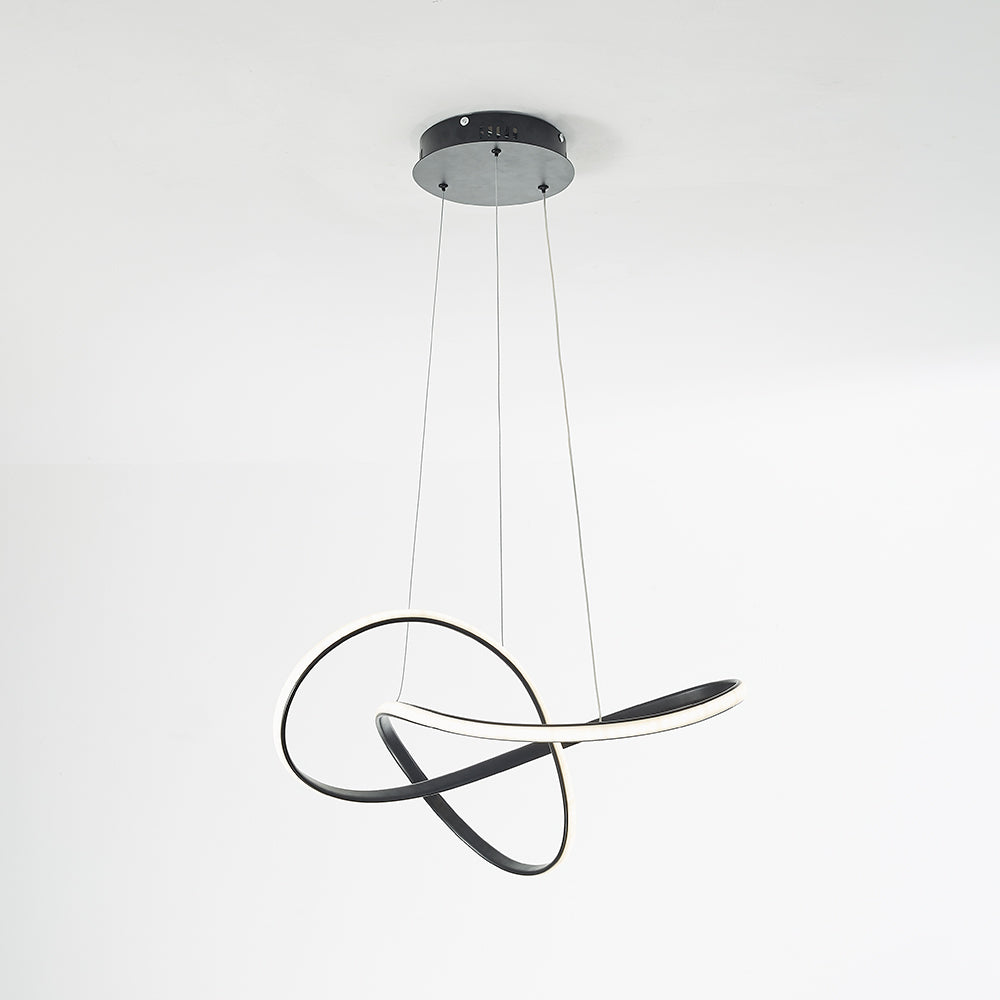 Freyza | Suspension noire et blanche – Cuisine moderne, salle à manger