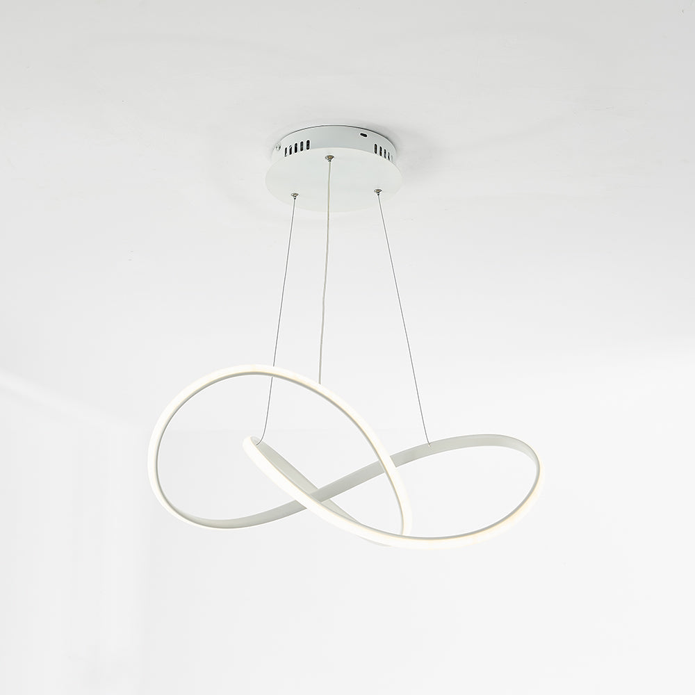 Freyza | Suspension noire et blanche – Cuisine moderne, salle à manger
