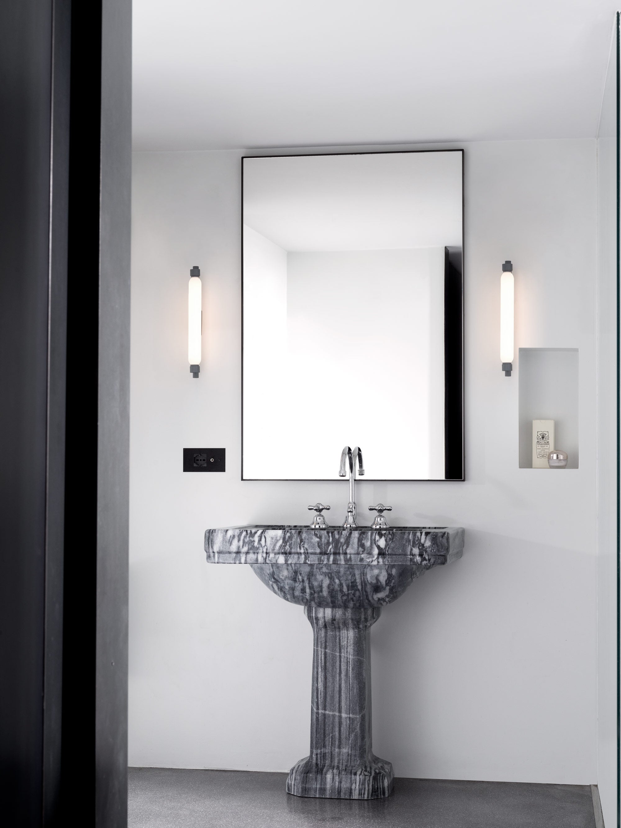 Freyza | Cumiror Glas-Wandleuchte – Schlafzimmer, Flur