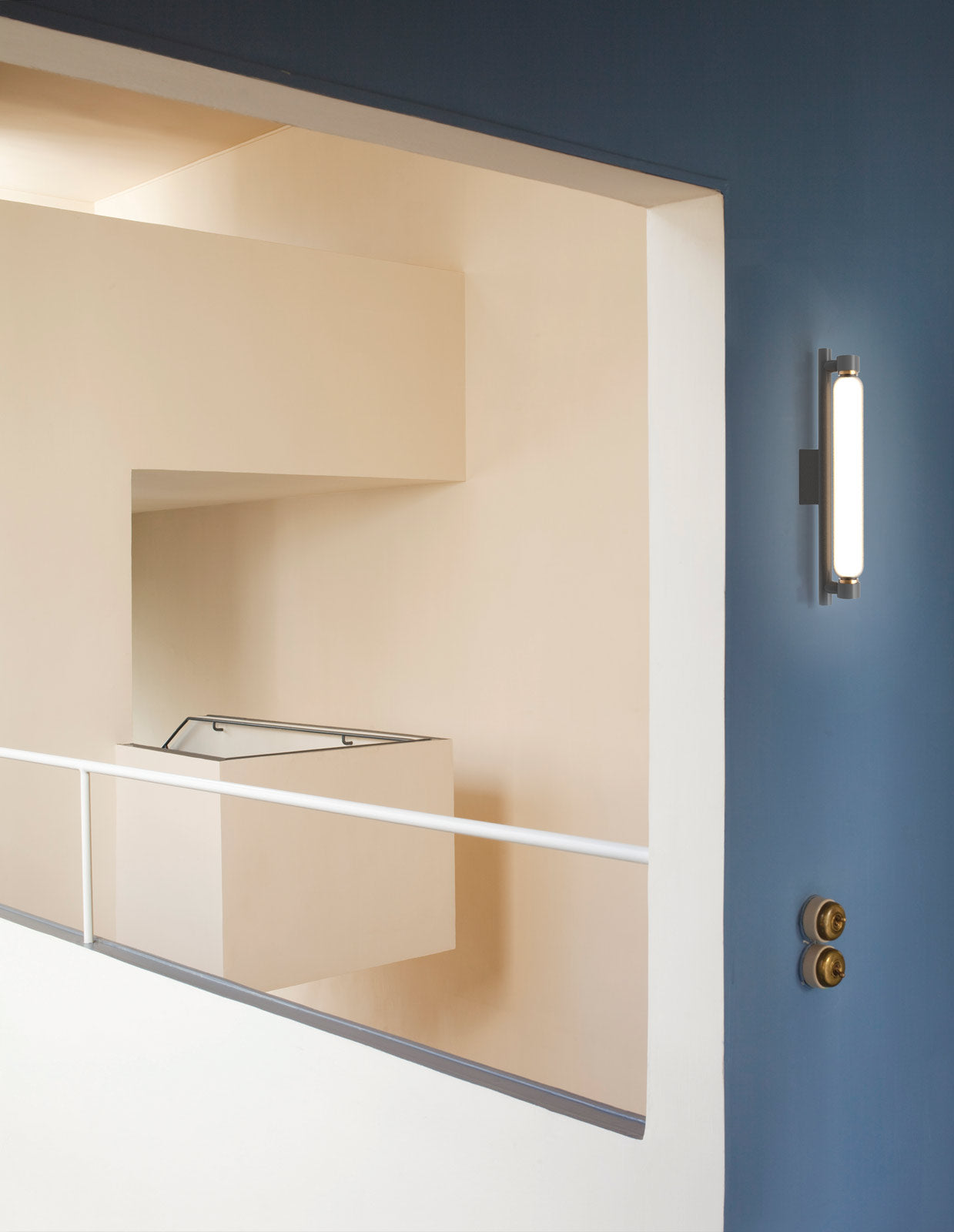 Freyza | Cumiror Glas-Wandleuchte – Schlafzimmer, Flur