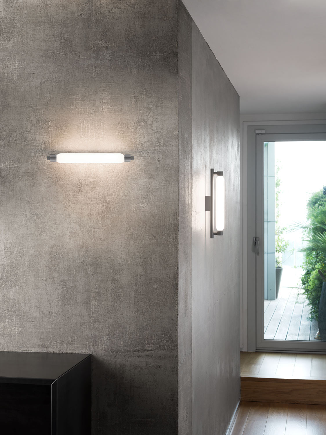 Freyza | Cumiror Glas-Wandleuchte – Schlafzimmer, Flur