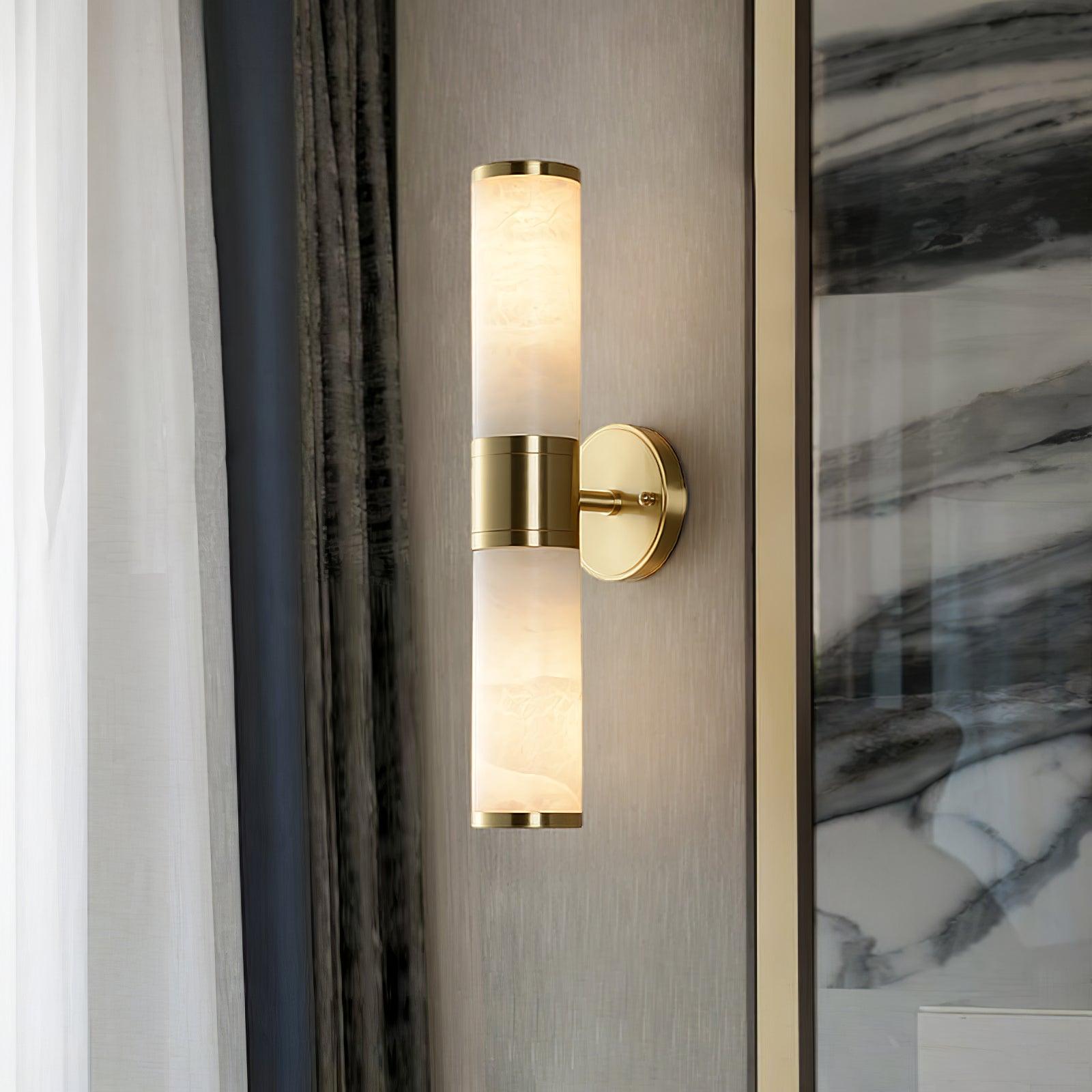 Freyza | Applique murale minimaliste en albâtre Kaia – Chambre et couloir minimalistes