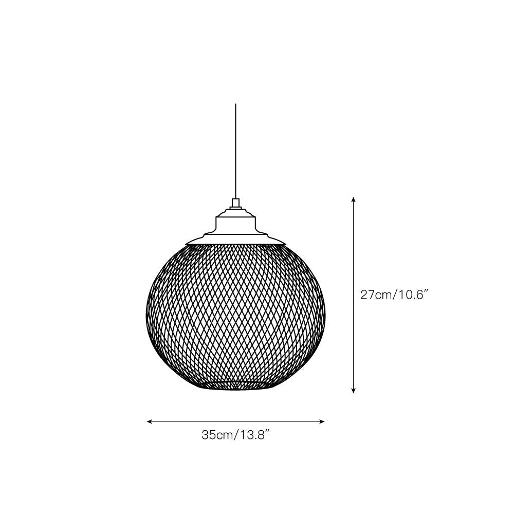 Freyza | Aursorir Mesh-Pendelleuchte – Küche, Esszimmer