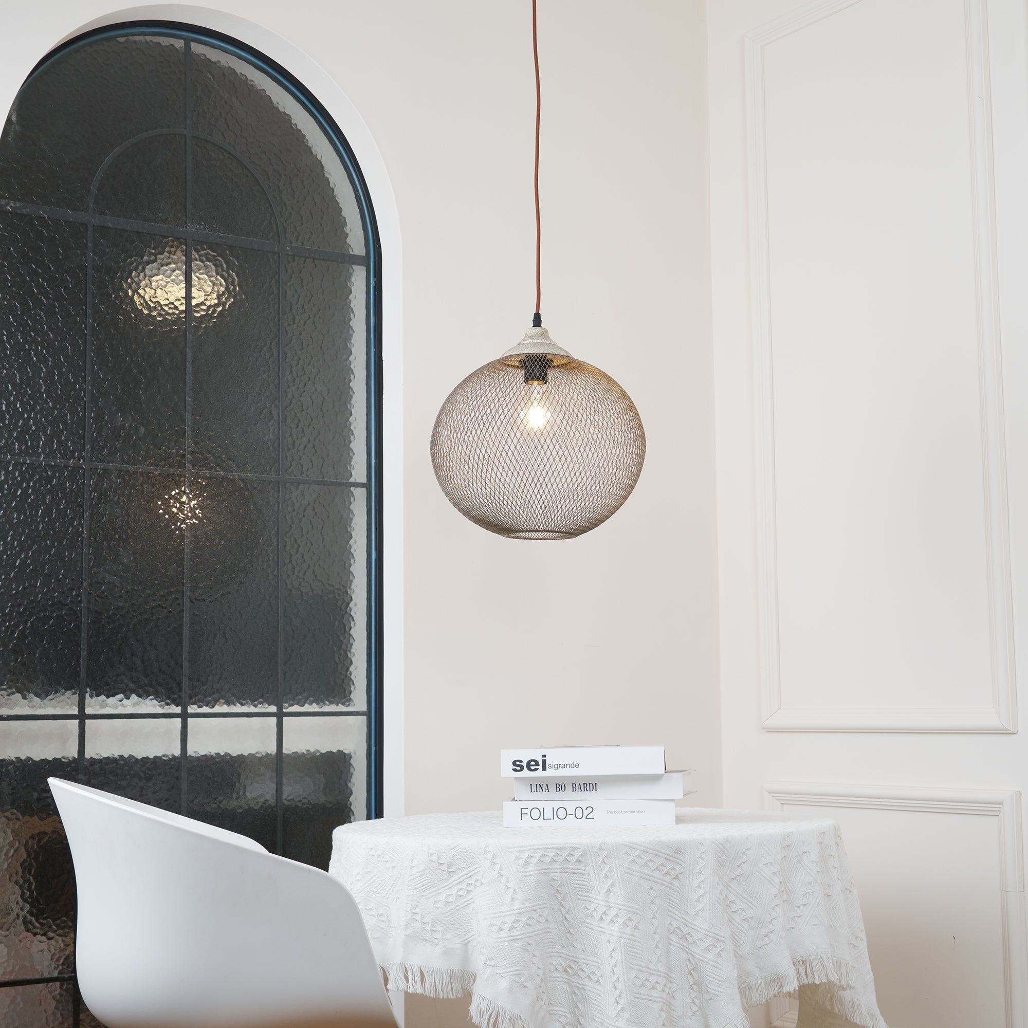 Freyza | Aursorir Mesh-Pendelleuchte – Küche, Esszimmer