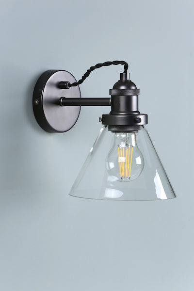 Freyza - Applique murale Isaac Laura Ashley en nickel industriel