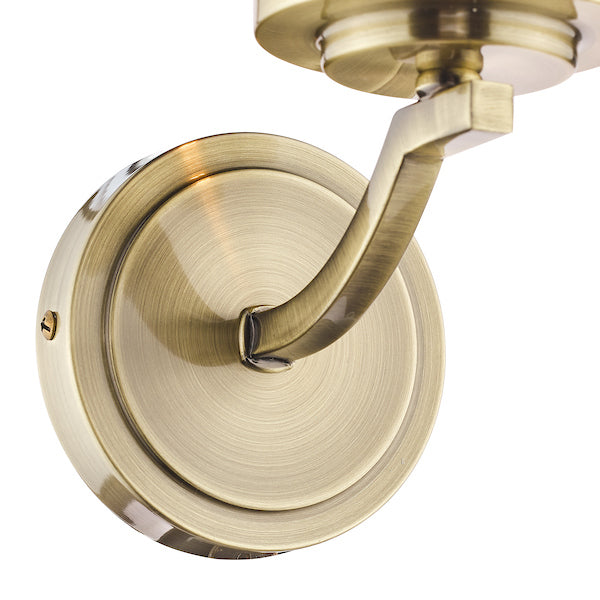 Freyza - Laura Ashley Joseph Antique Brass Wall Light