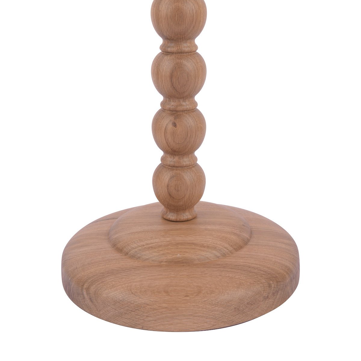 OakenGlow | Elegant Scandi-Inspired Waxed Oak Floor Lamp Base 4