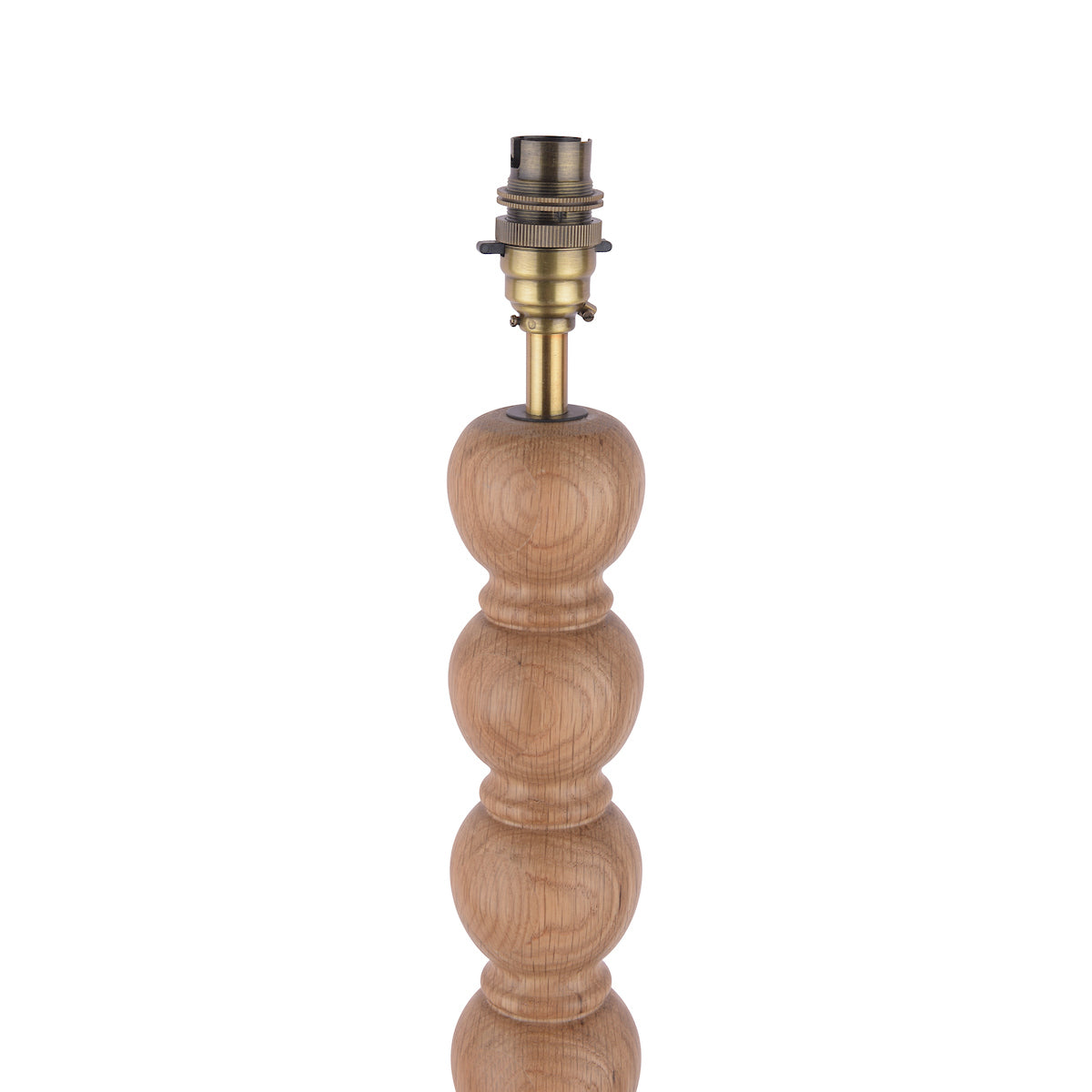 OakenGlow | Elegant Scandi-Inspired Waxed Oak Floor Lamp Base 5