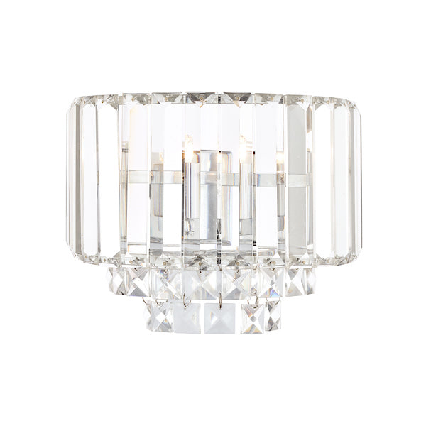 ViennaGlow | Elegant Art Deco Crystal Wall Light Fixture 3