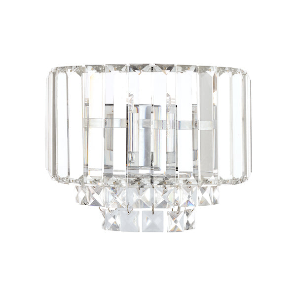 ViennaGlow | Elegant Art Deco Crystal Wall Light Fixture 4