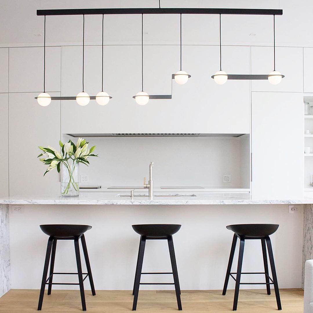 Freyza | Suspension en verre noir – Cuisine et salle à manger