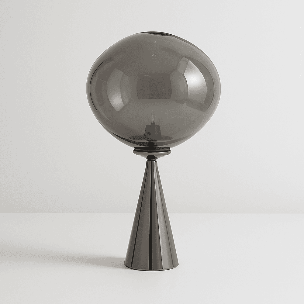 LavaGlow | Elegant Distorted Glass Modern Table Lamp for Living Room 1