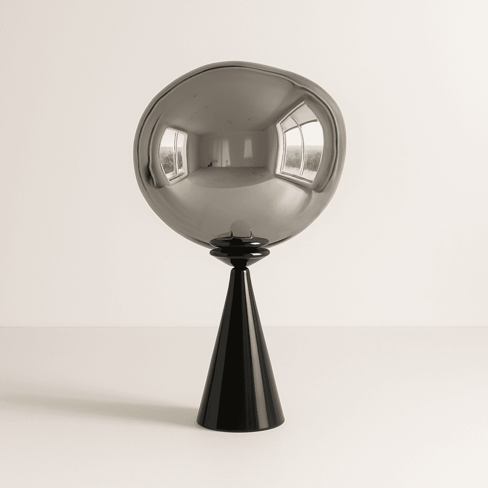 LavaGlow | Elegant Distorted Glass Modern Table Lamp for Living Room 3