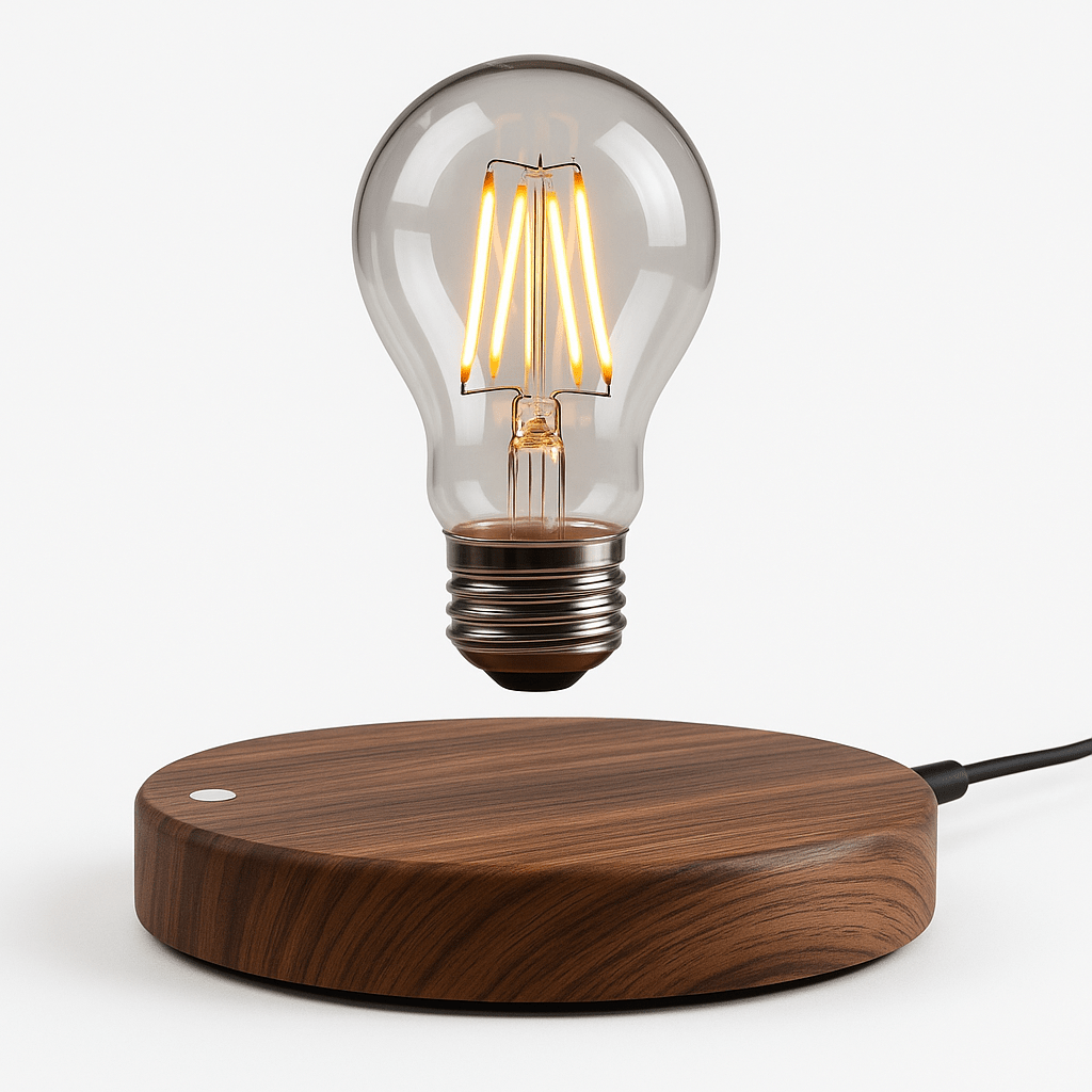 Levitas | Stylish Modern Levitating Table Lamp with Warm LED Light 2