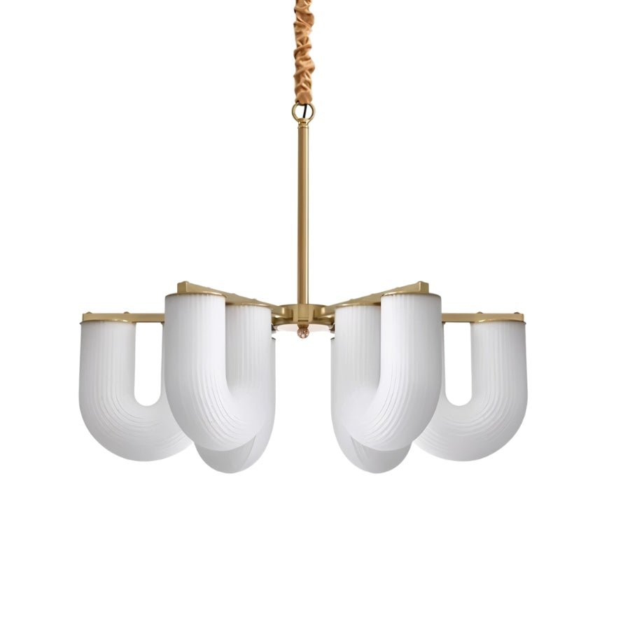 Freyza - Elegant Gold Modern Chandelier Light for Dining Room