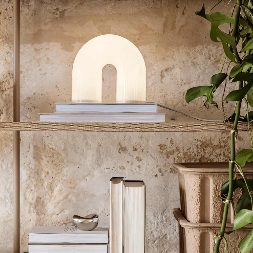Libbu | Elegant Modern Iron and Acrylic Bedside Table Lamp 6