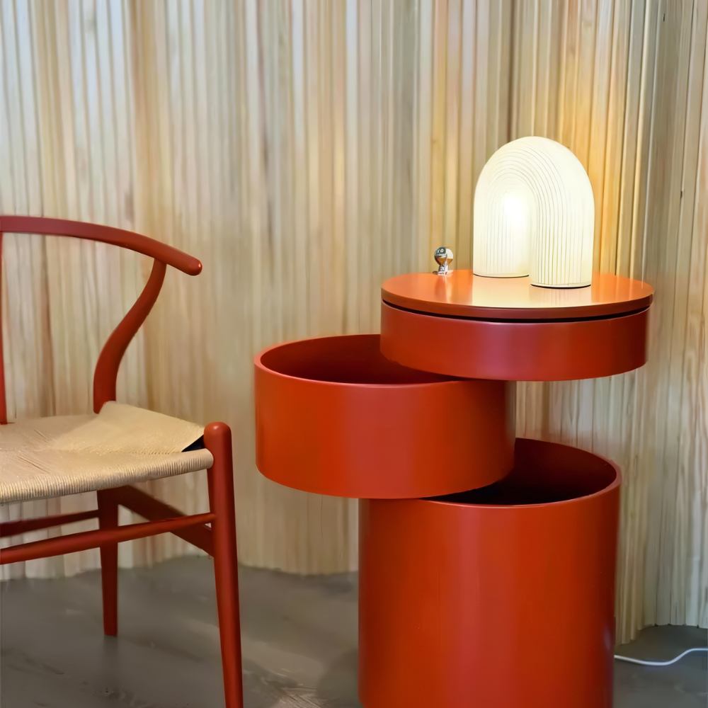 Libbu | Elegant Modern Iron and Acrylic Bedside Table Lamp 8