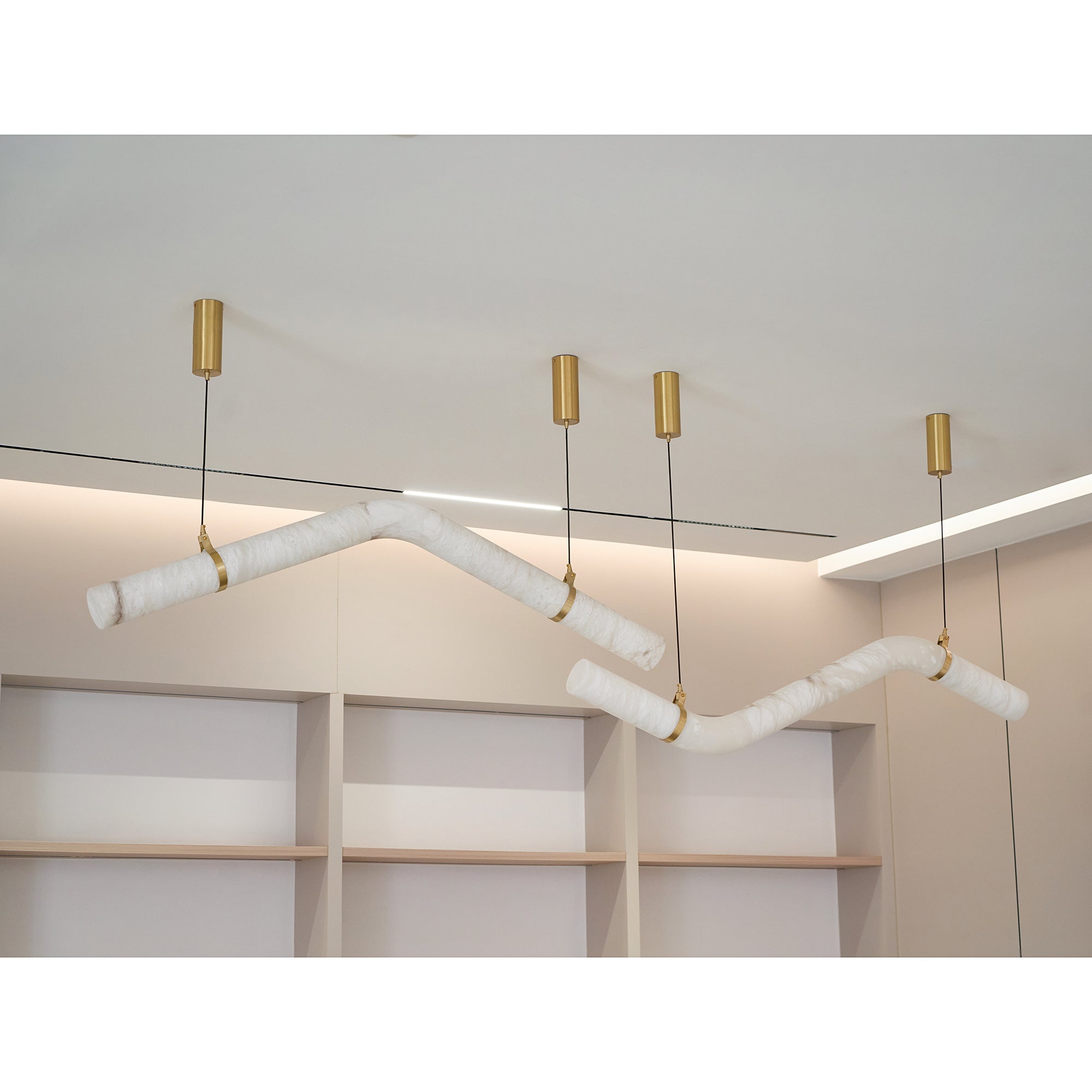 Freyza | Errina Minimalist Elegance Pendant Light – Minimalist Kitchen Dining Room