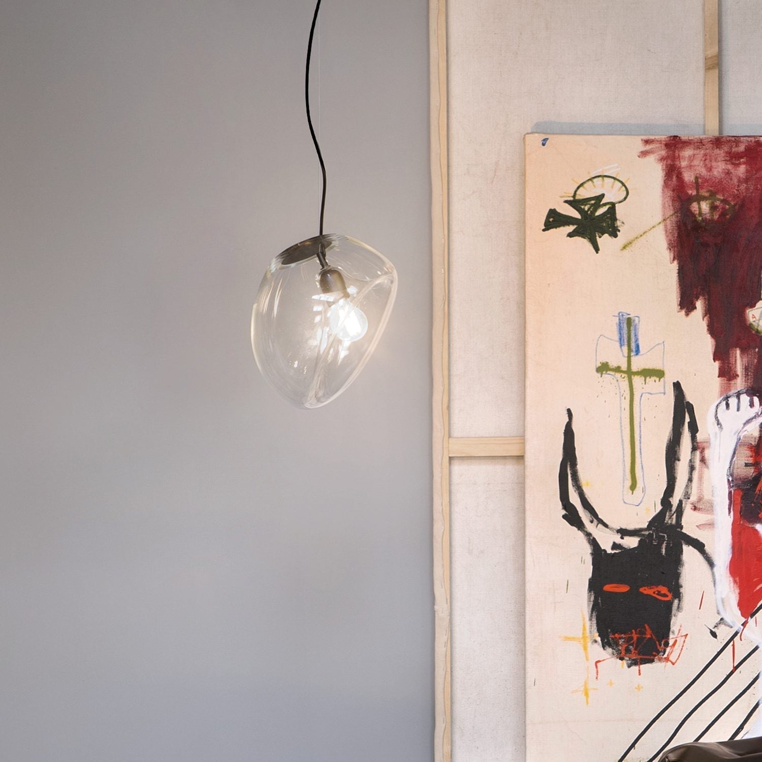 Freyza | Lymara Black Glass Black Glass Pendant Light – Kitchen Dining Room