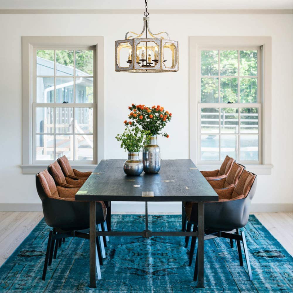 Freyza | Virinira Country Wooden Wood Pendant Light – Kitchen Dining Room