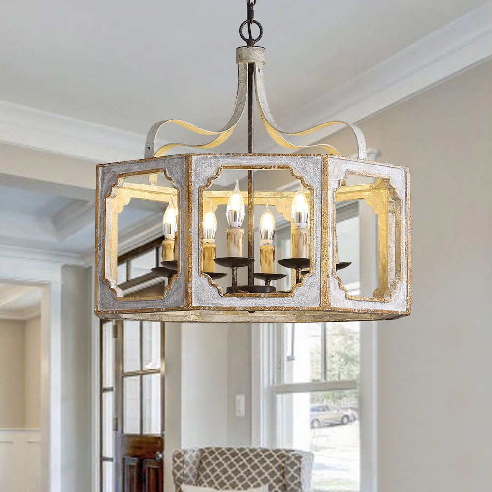 Freyza | Virinira Country Wooden Wood Pendant Light – Kitchen Dining Room