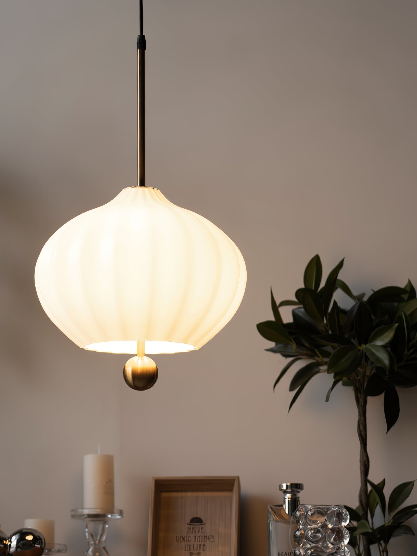Freyza | Suspension en verre Zamarir – Luminaire suspendu en verre pour cuisine et salle à manger