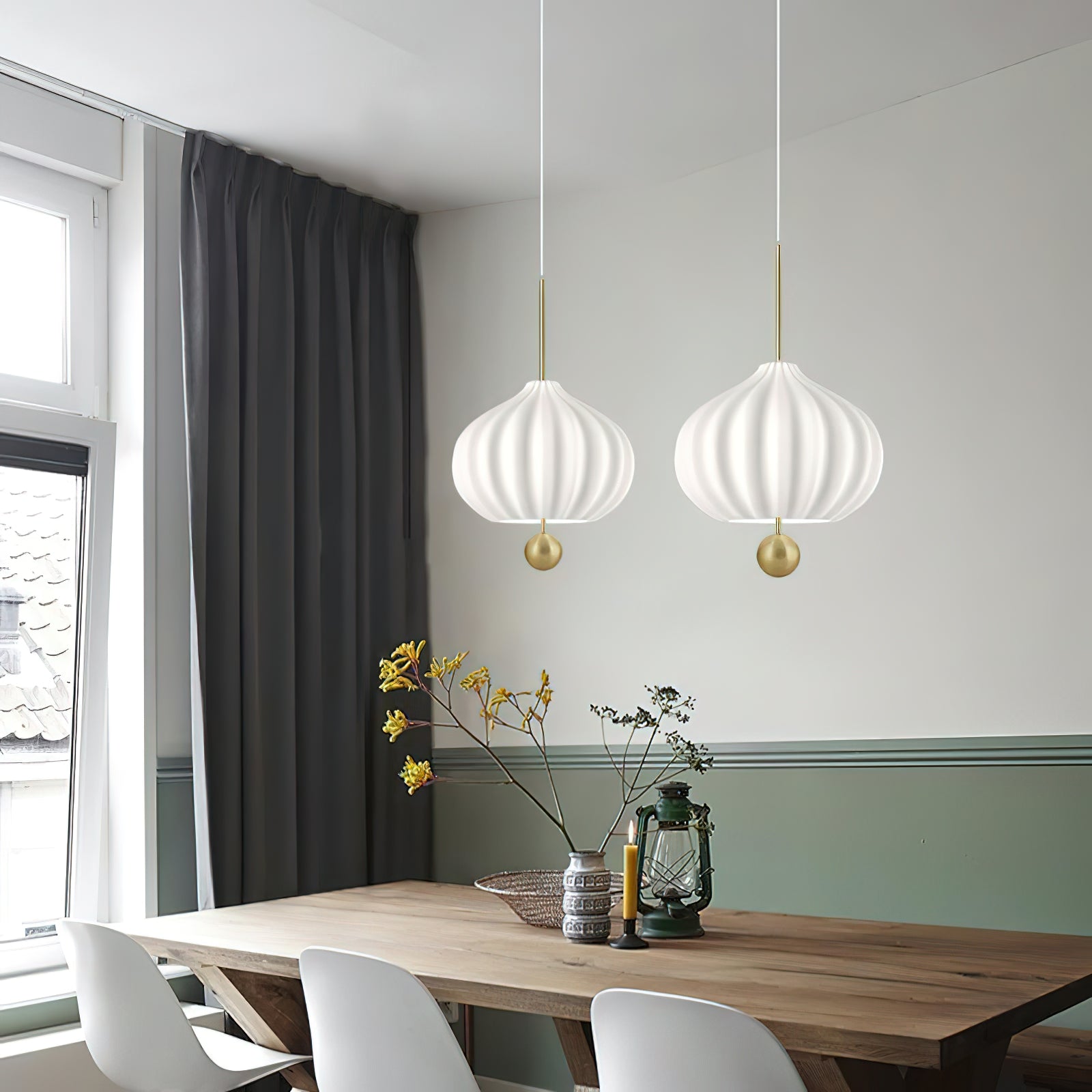 Freyza | Suspension en verre Zamarir – Luminaire suspendu en verre pour cuisine et salle à manger
