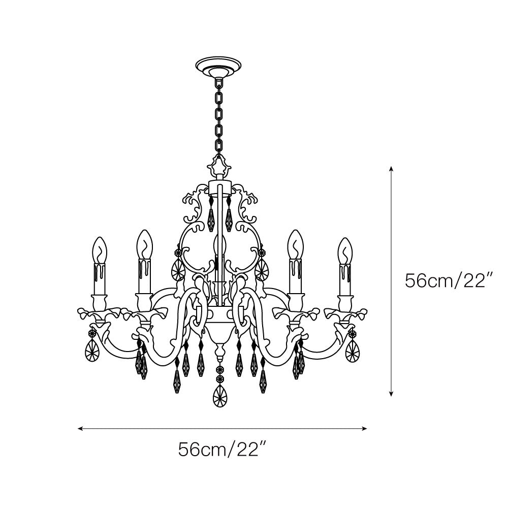 Freyza | Lustre en cristal – Salle à manger Salon