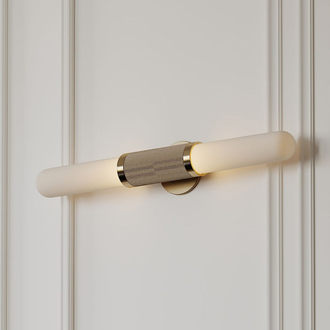 Freyza | Avaros Wandleuchte mit Glasschirm – Schlafzimmer, Flur