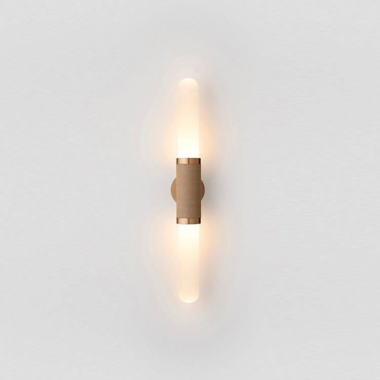 Freyza | Avaros Wandleuchte mit Glasschirm – Schlafzimmer, Flur