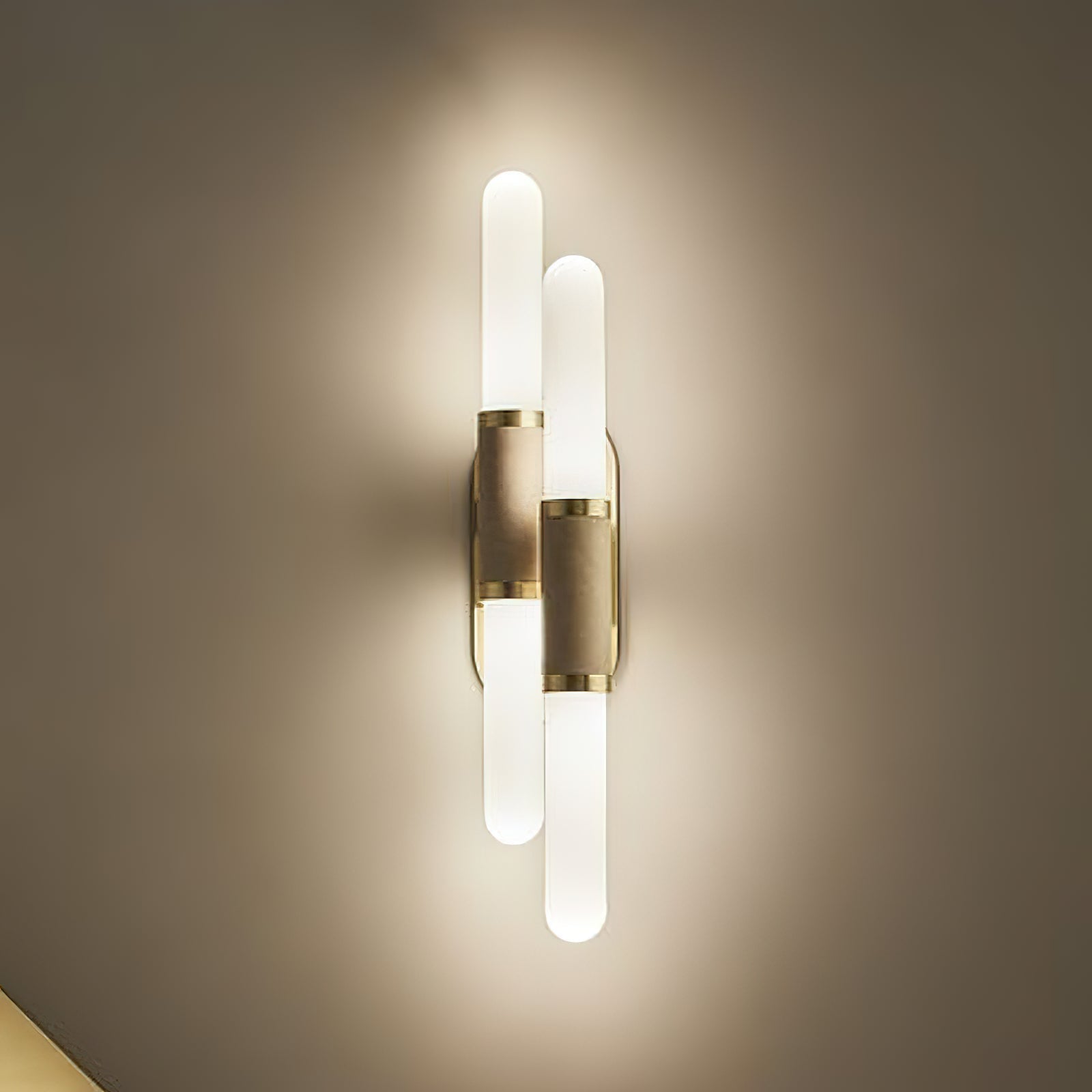 Freyza | Avaros Wandleuchte mit Glasschirm – Schlafzimmer, Flur
