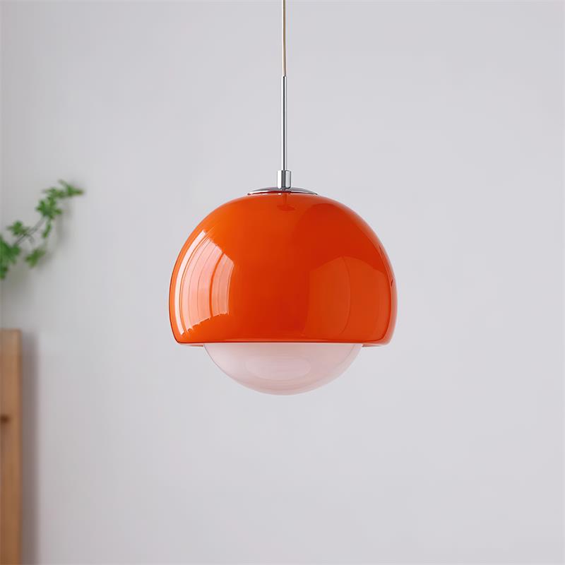 Freyza | Hängelampe mit Glaskugel – moderne Beleuchtung für Küche und Esszimmer