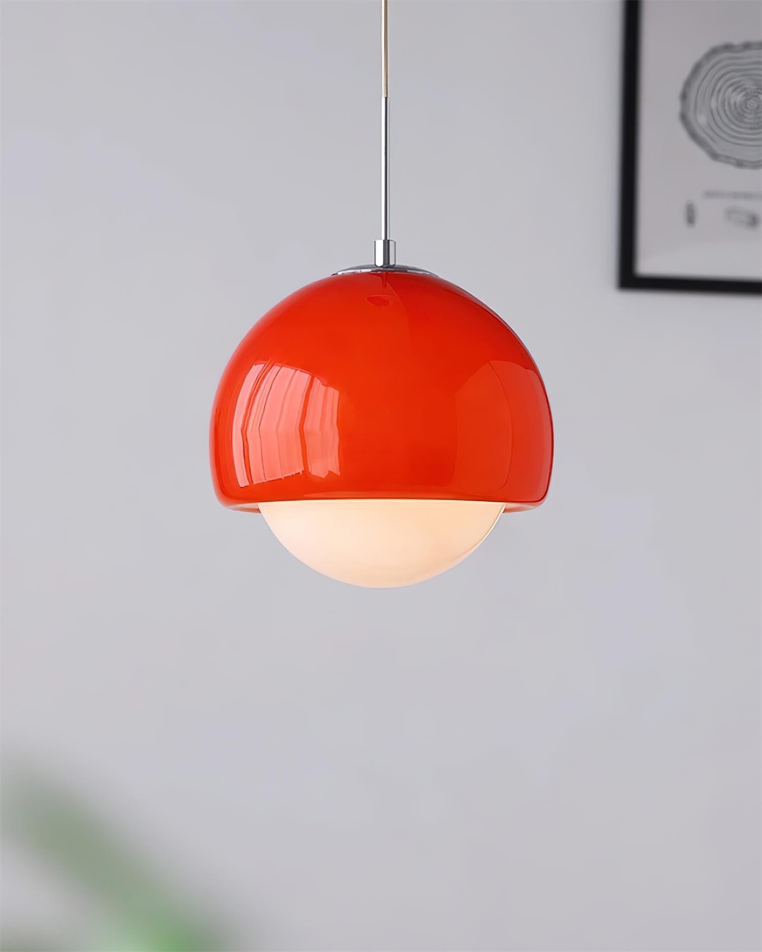 Freyza | Hängelampe mit Glaskugel – moderne Beleuchtung für Küche und Esszimmer