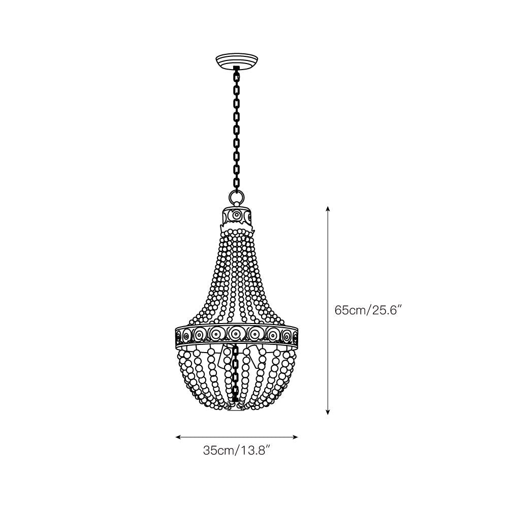 Freyza | Ulvararis Postmodern Luxury Wood Chandelier – Modern Dining Room Living Room