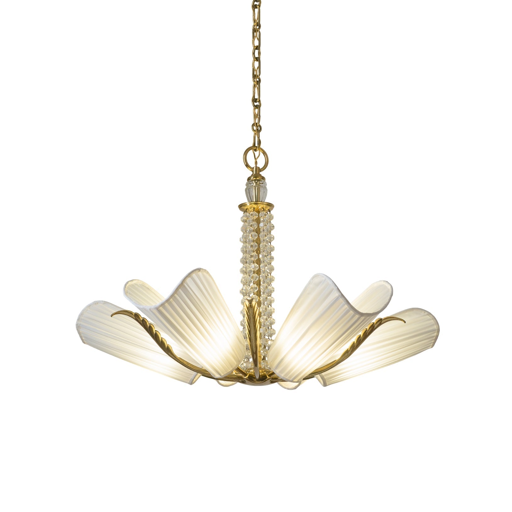 Freyza | Arsole Fabric Crystal Fabric Crystal Chandelier – Dining Room Living Room